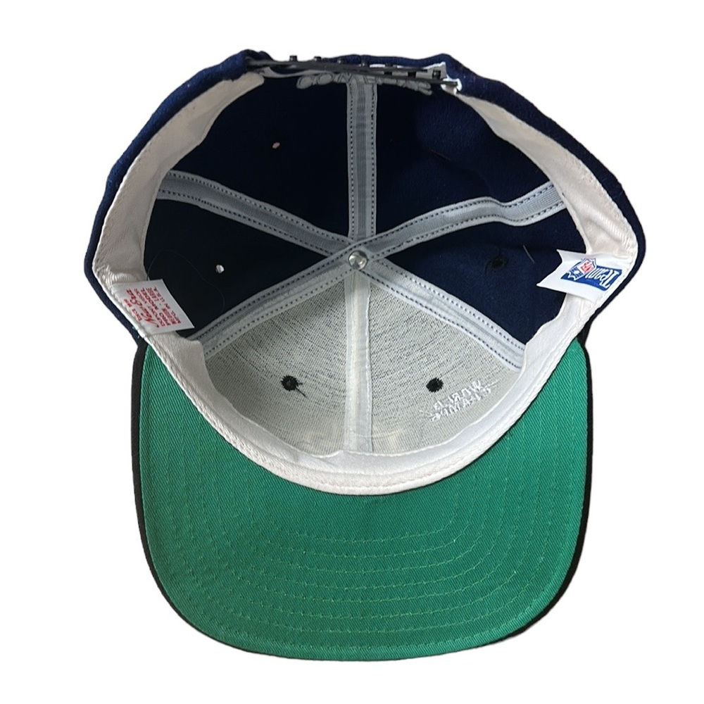 Vintage Dallas Cowboys Super Bowl XXVII World Champs New Era 59/50 Snapback Hat - Picture 12 of 13